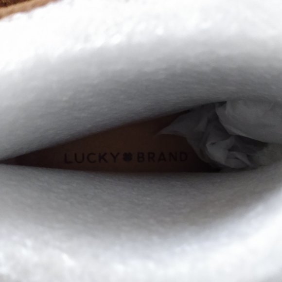 Lucky Brand Zakina Suede Ankle Boot - Picture 7 of 8